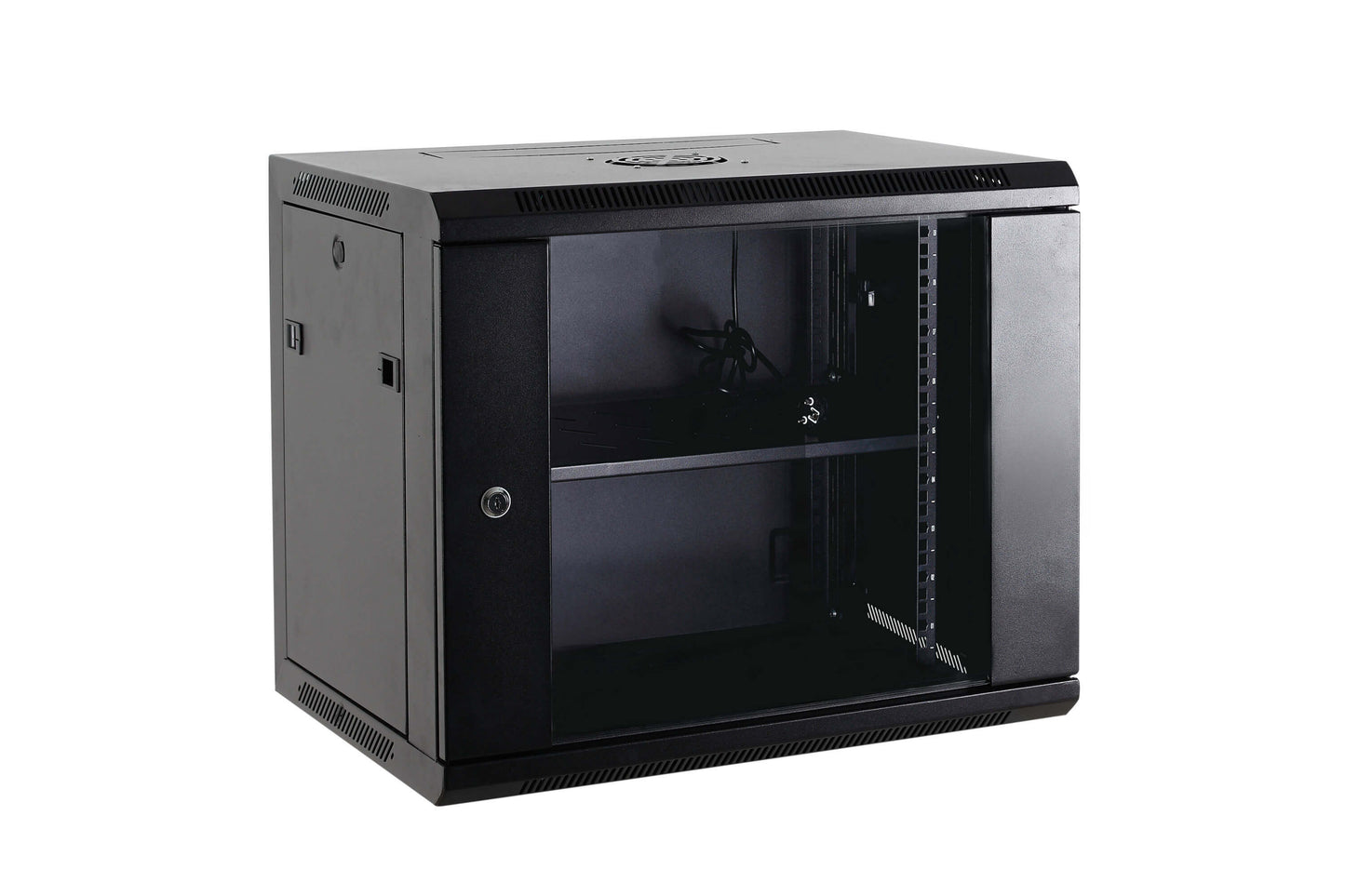 Acconet 9U Unassembled Fixed Wall Mount Box 450mm