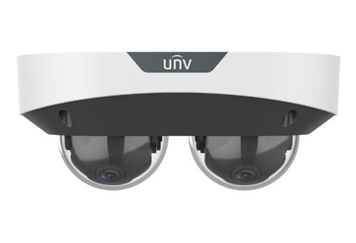 Uniview UNV 2MP LightHunter Dual Lense Fixed Dome IP Camera 4mm | IPC3222SS-ADF40K-I1