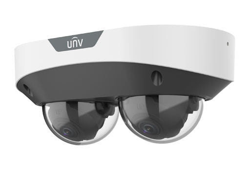 Uniview UNV 2MP LightHunter Dual Lense Fixed Dome IP Camera 4mm | IPC3222SS-ADF40K-I1