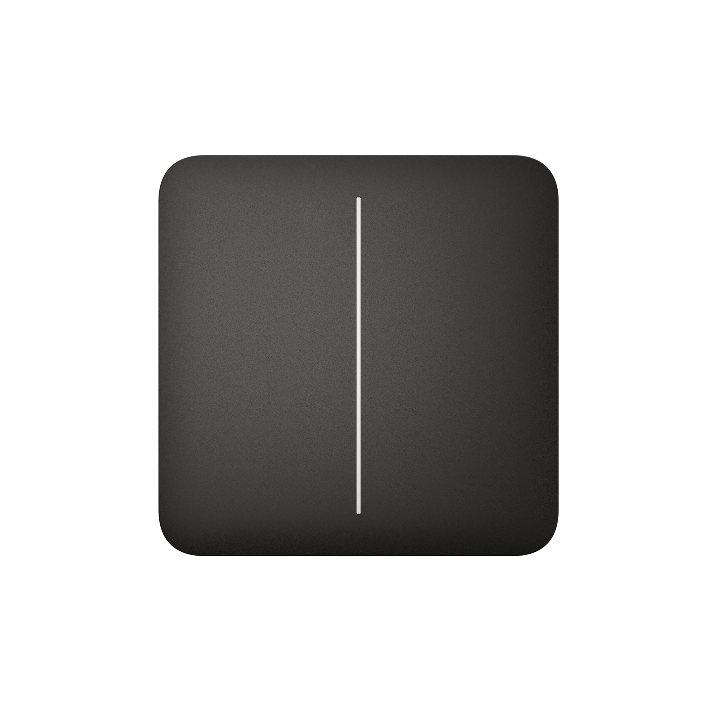 AJAX Security - Black SoloButton 2-GANG | AJAX-SB-2-GANG-B