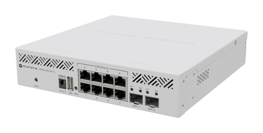 MikroTik CRS310-8G+2S+IN 8 Port 2.5Gbe Cloud Router Switch with SFP+