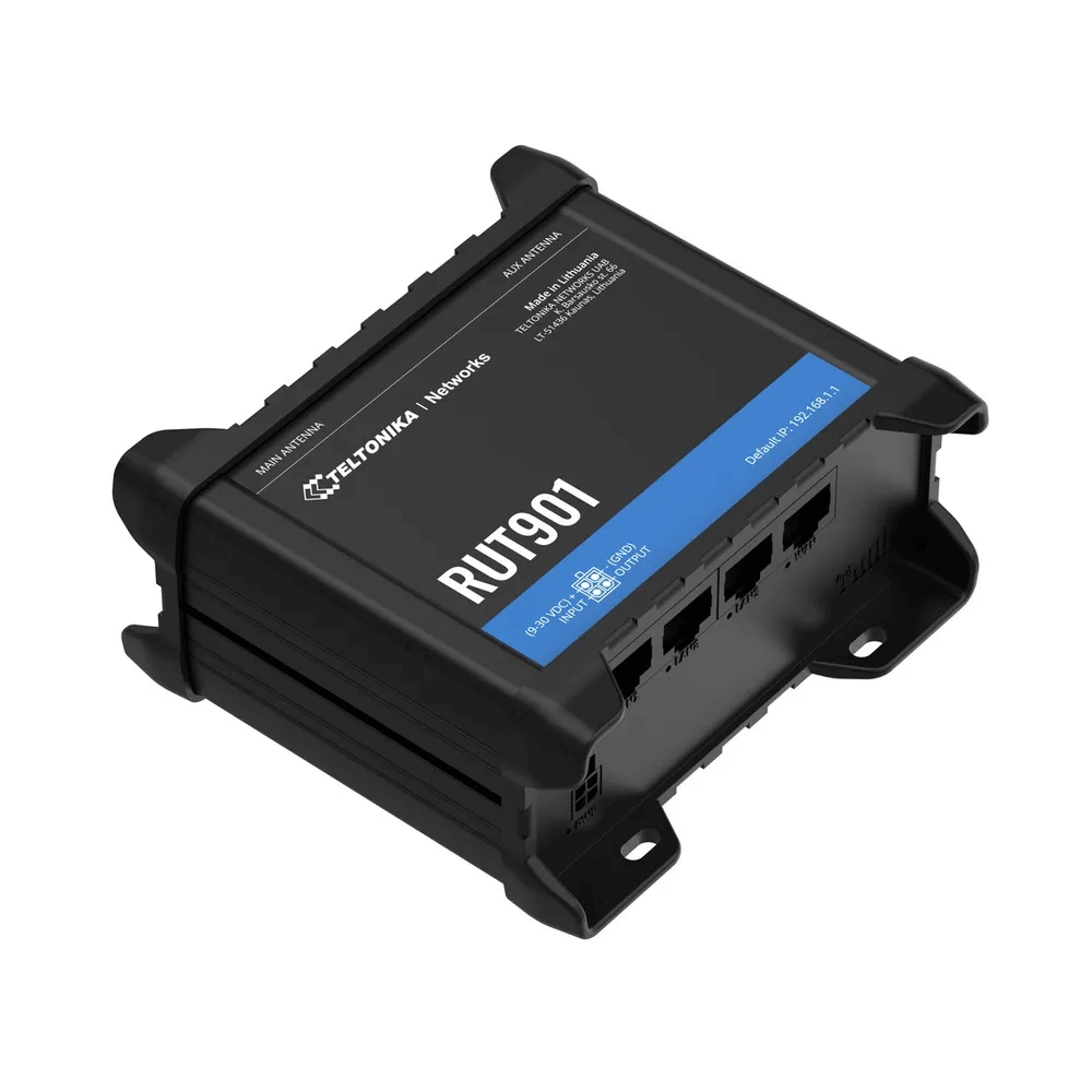Teltonika Industrial 4G Dual SIM Router | RUT901