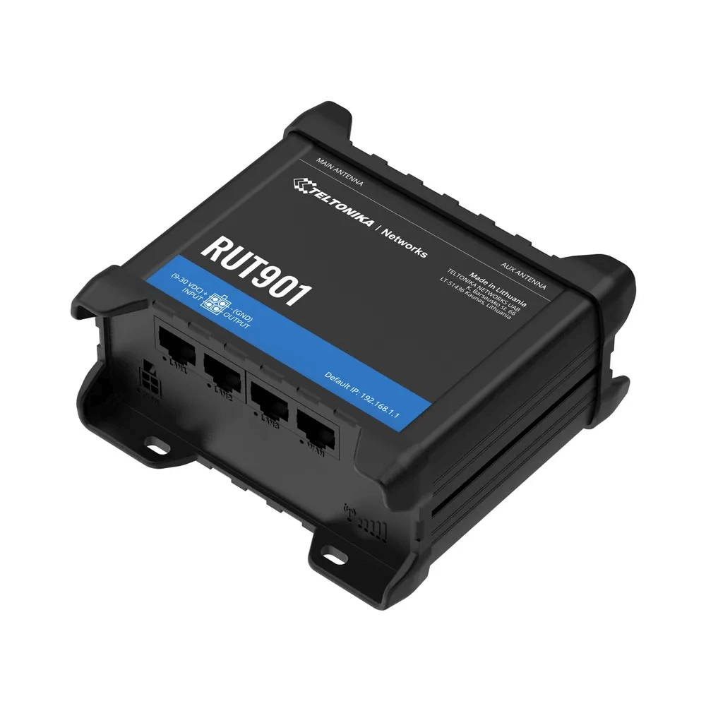 Teltonika Industrial 4G Dual SIM Router | RUT901