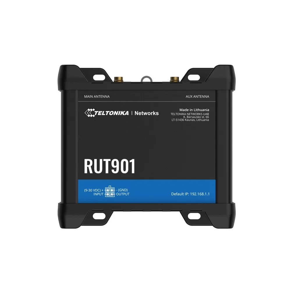 Teltonika Industrial 4G Dual SIM Router | RUT901