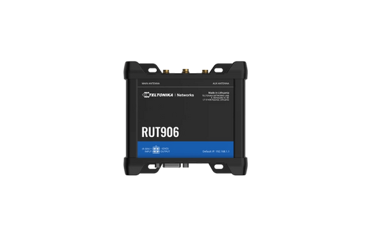 Teltonika RS232 / RS485 Industrial LTE Wi-Fi Router | RUT906