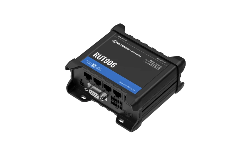 Teltonika RS232 / RS485 Industrial LTE Wi-Fi Router | RUT906