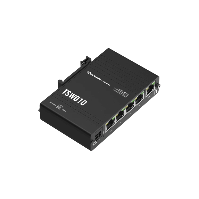 Teltonika 5-Port Industrial Ethernet Switch | TSW010