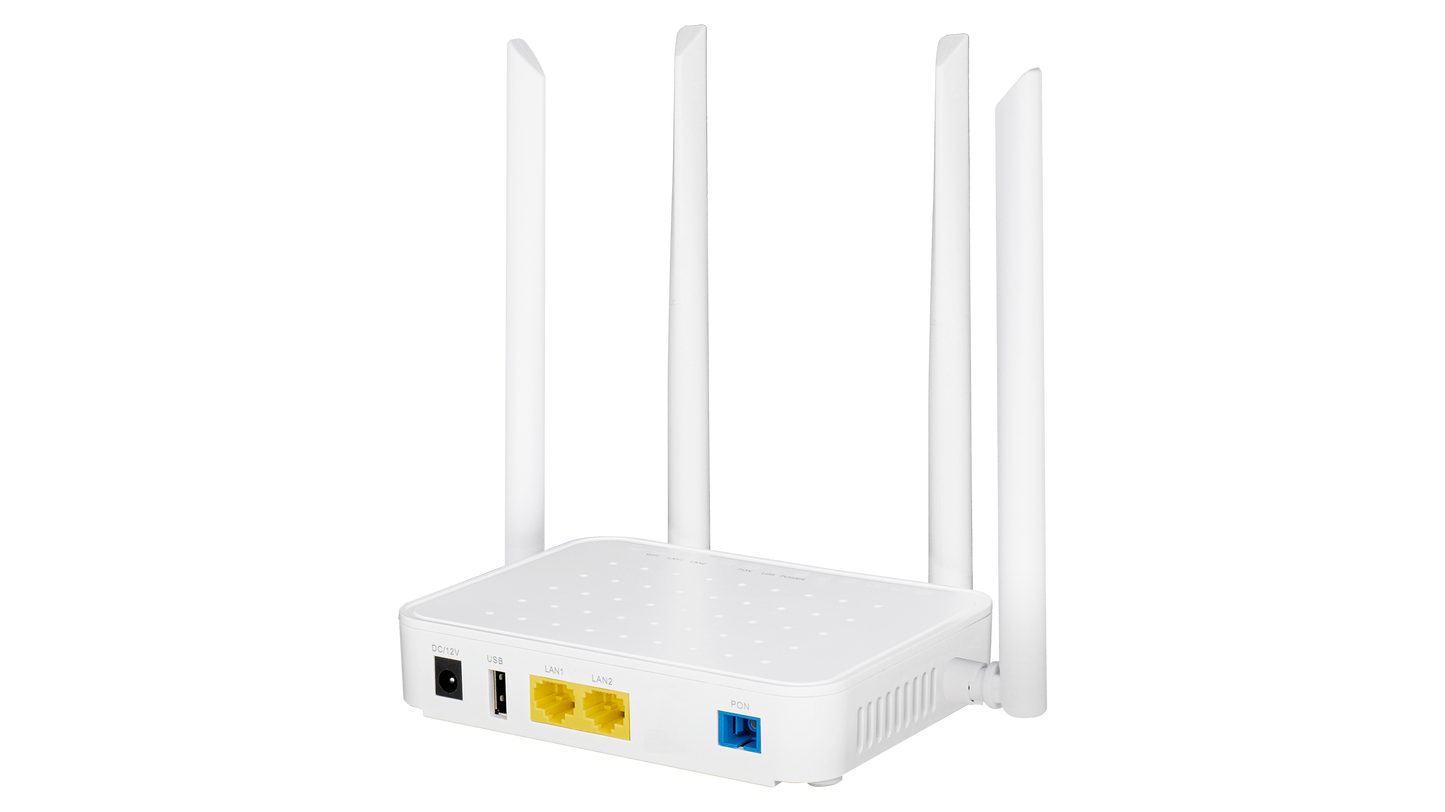 BDCOM xPON ONU/ONT, 802.11ac with 2 x GB LAN