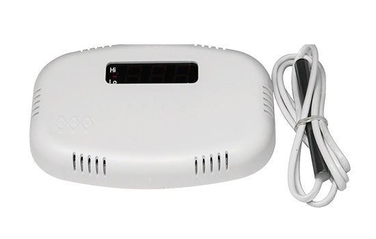 GRI Temperature Monitor - single sensor, programmable, non volatile, with probe -40°C to 85°C