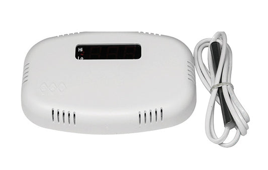 GRI Temperature Monitor - single sensor, programmable, non volatile, with probe -40°C to 85°C