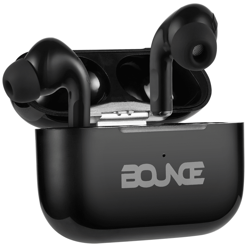 Bounce Clef X True Wireless Earphones + Silicone Accessories - Black