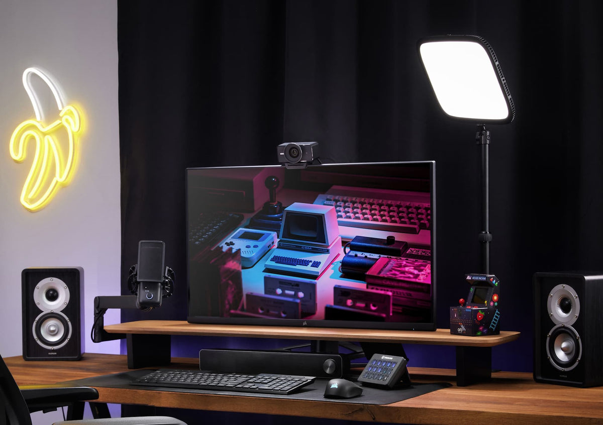 Elgato Facecam 4K; Premium webcam with Pro grade optics.