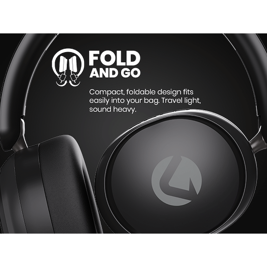 Volkano Lexi Bluetooth Headphone with ANC - Black