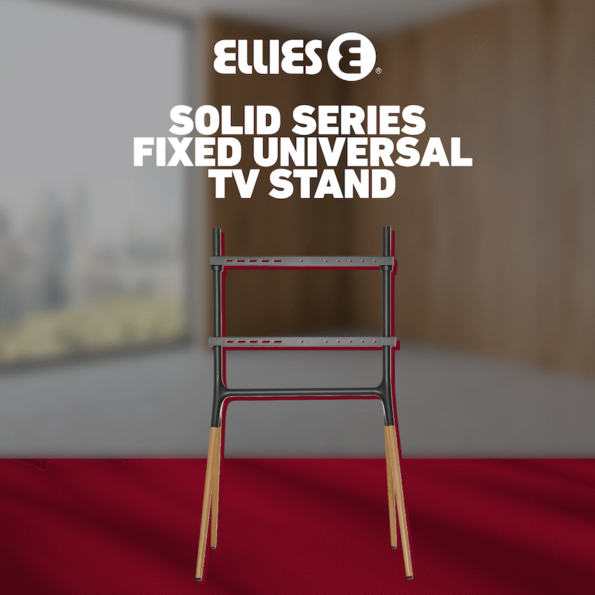 Ellies Solid series Fixed Easel TV Stand 45" - 70" - Guards On Duty Shop & Security Guards