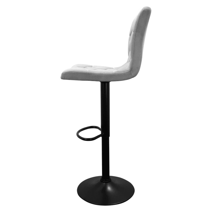 Bayer Large Barstool Grey with black base