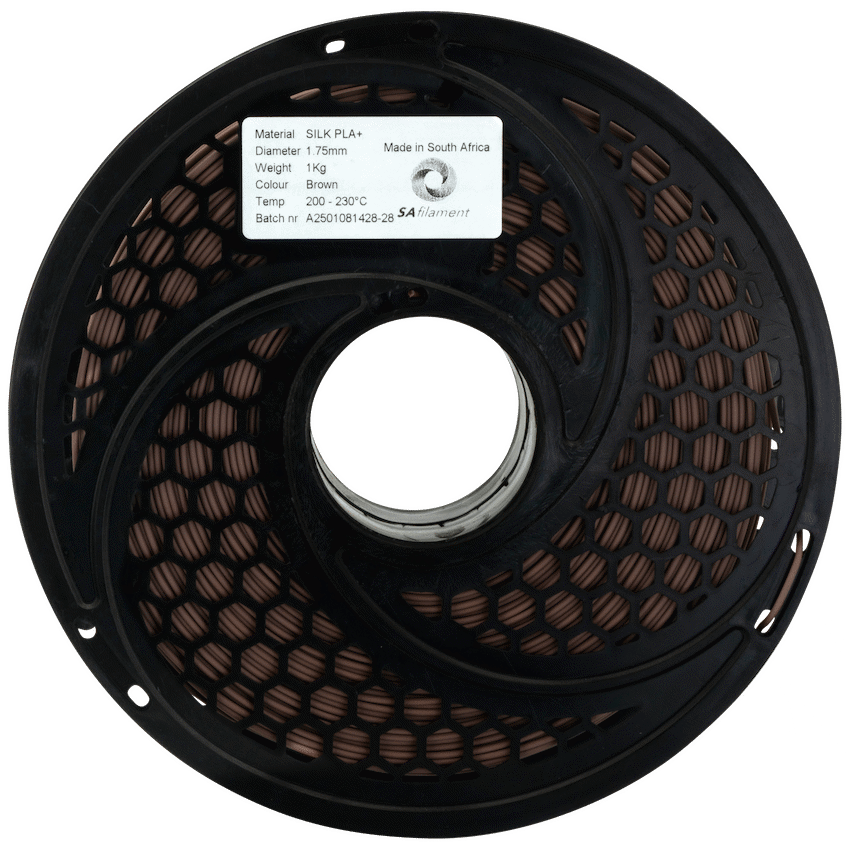 SA Filament Silk PLA Plus Filament 1kg - Brown