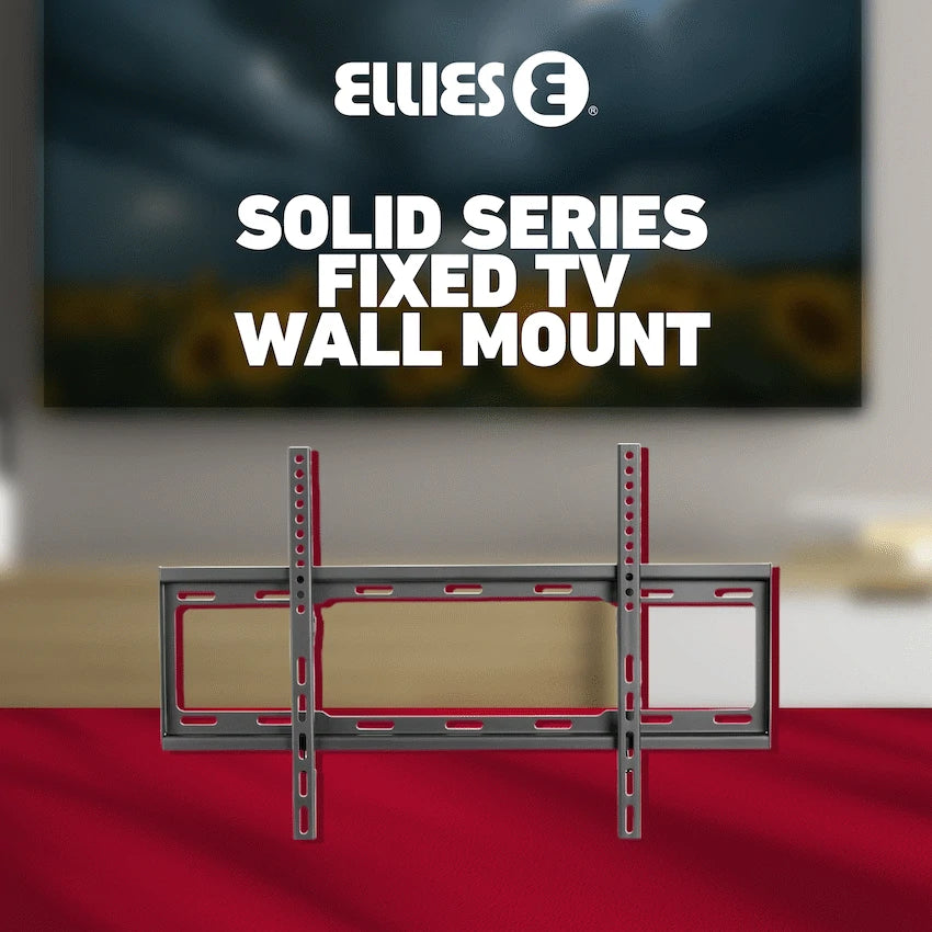 Ellies Solid series Fixed Tv Wall Mount For 37" - 70" TVs - Guards On Duty Shop & Security Guards