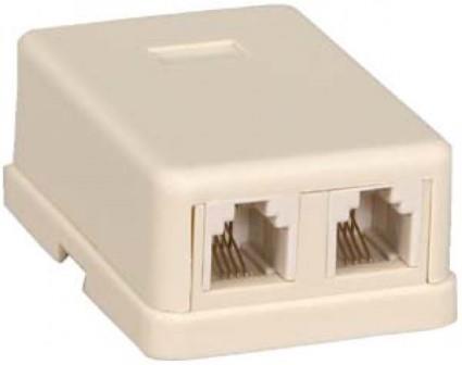 Netix Rj11 Surface Mount Box