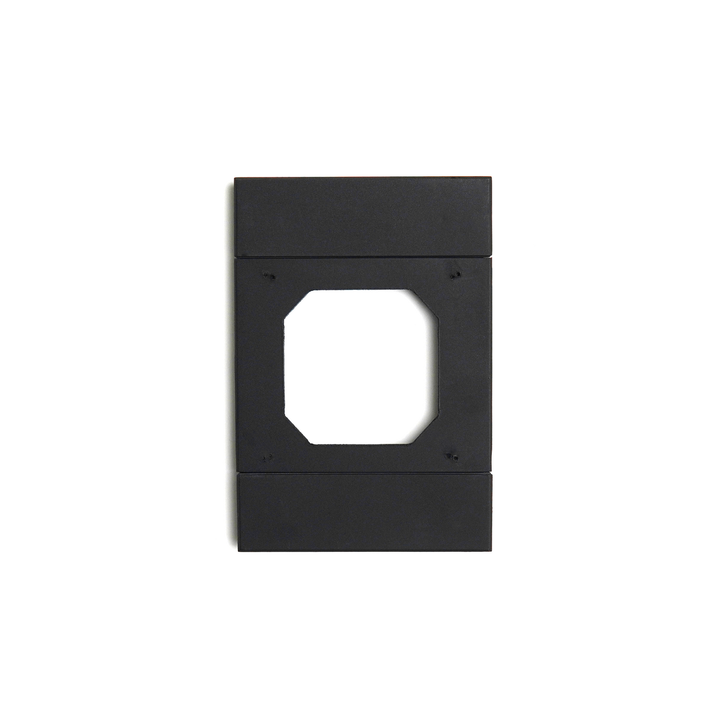 Acconet IoT 4x2 Smart Wall Switch Adapter Plate, Black | AC-IOT-BP-B