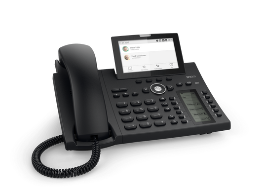 Snom D385 12-line Desktop SIP Phone - No PSU Included - Hi-Res Colour TFT Display - USB
