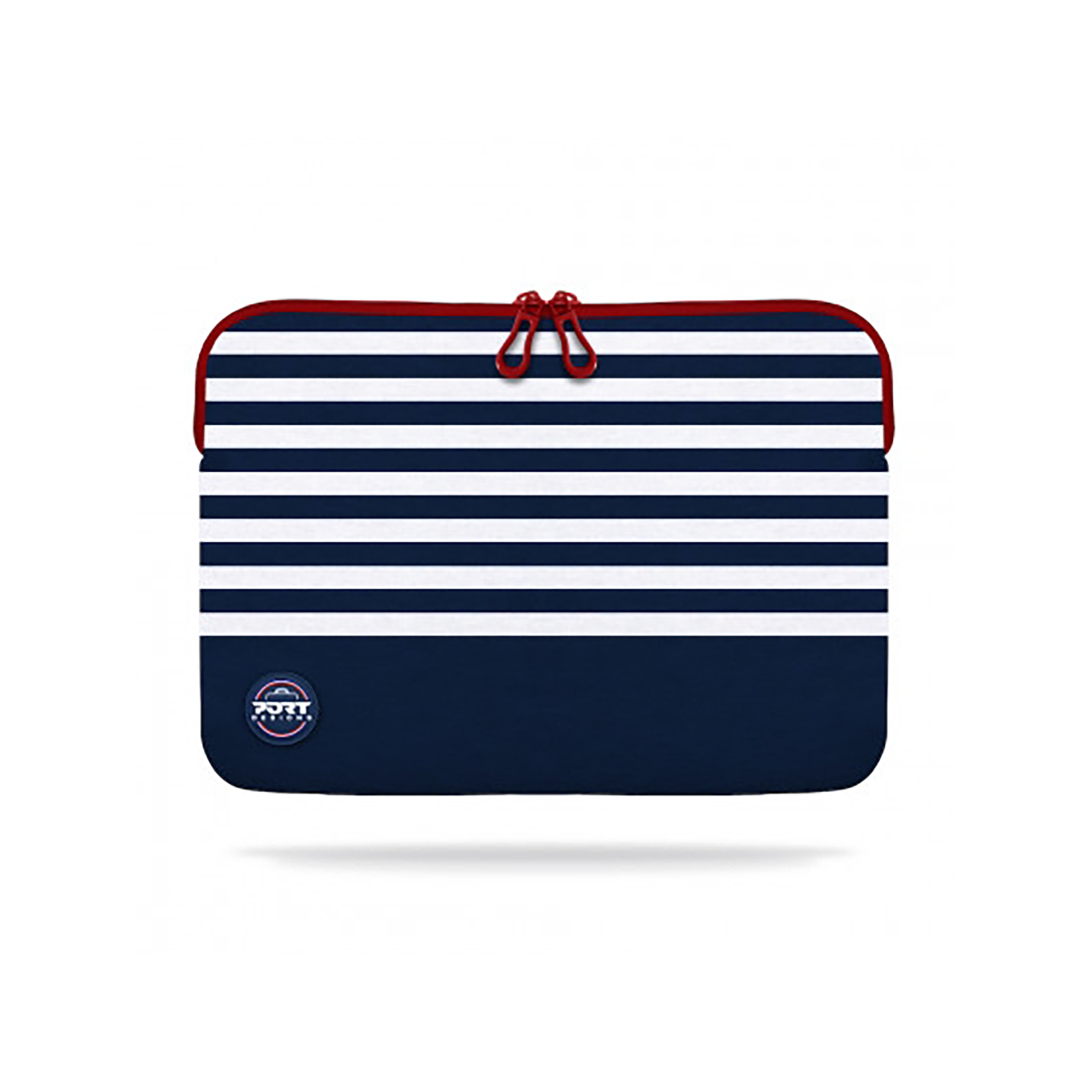 Port LA Mariniere Memory Foam 15.6" Navy Sleeve - Guards On Duty Shop & Security Guards