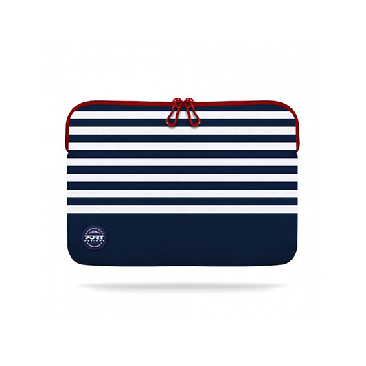 Port LA Mariniere Memory Foam 15.6" Navy Sleeve - Guards On Duty Shop & Security Guards