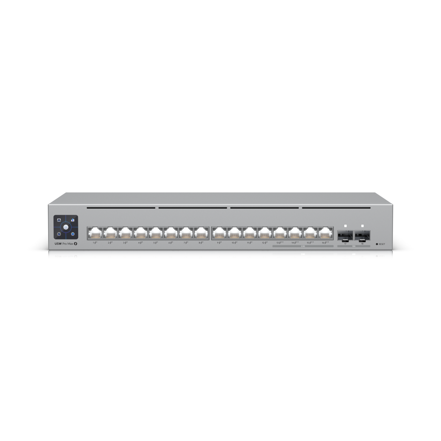 Ubiquiti UniFi Pro Max 16 Port 12 PoE 180W Switch | USW-Pro-Max-16-PoE