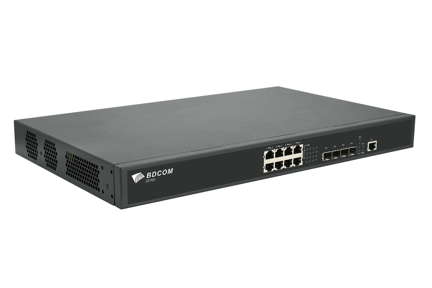 BDCOM 8 Port 2.5G PoE+ Switch with 4 SFP+