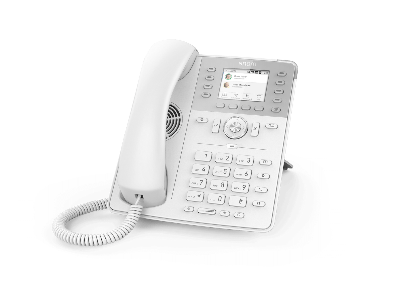 Snom D735 12-Line White Desktop SIP Phone | D735W