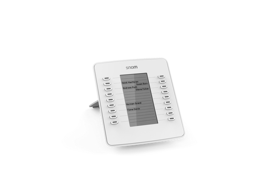 Snom D7 Expansion Module in White - USB - Supports Dxx Series with USB