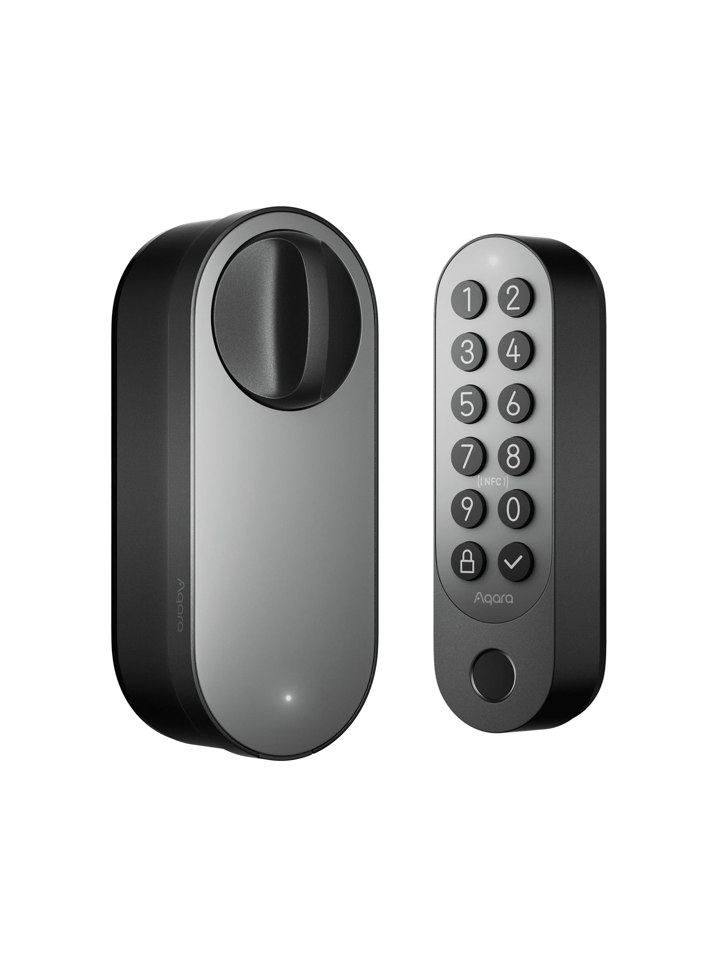 Aqara U200 Retrofit Smart Door Lock Black|EL-D02D