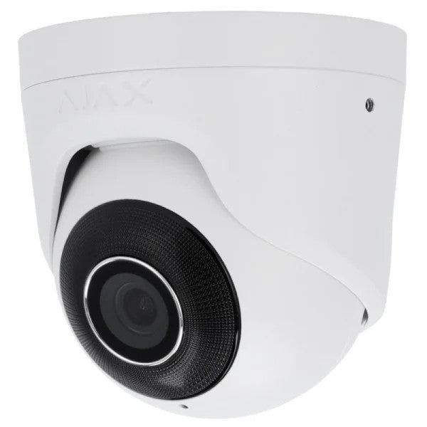 AJAX Security - 5MP IP White Turret Camera with a 4.00 mm focused Lens | AJAX-TURRET-5MP-4-W