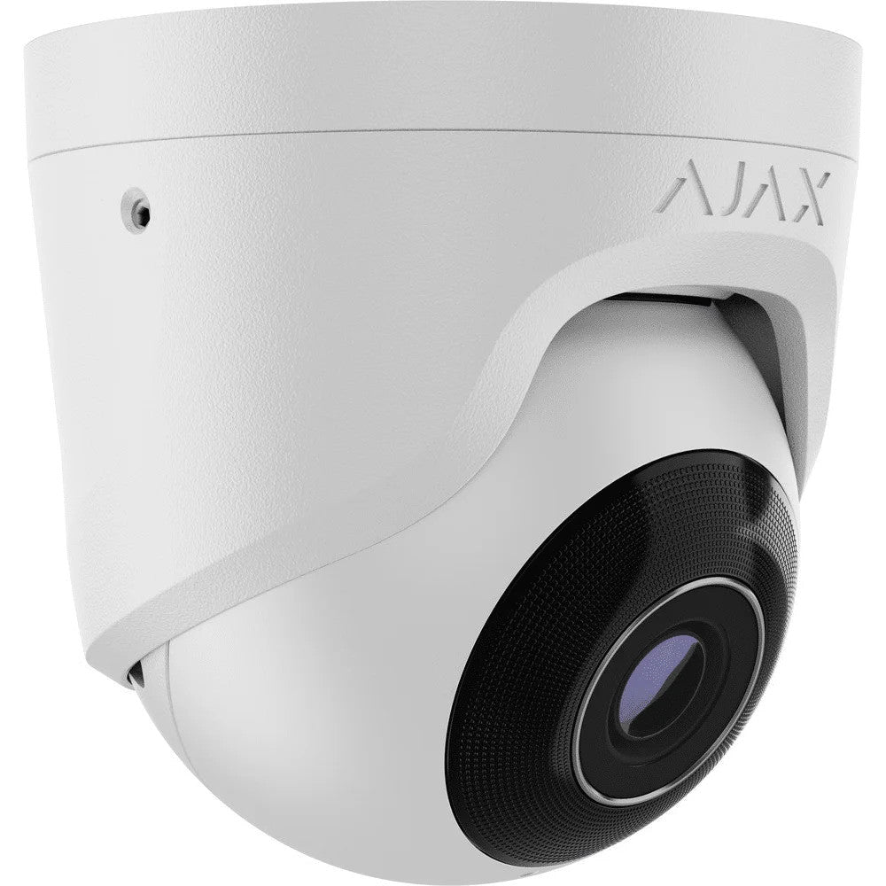 AJAX Security - 5MP IP White Turret Camera with a 4.00 mm focused Lens | AJAX-TURRET-5MP-4-W