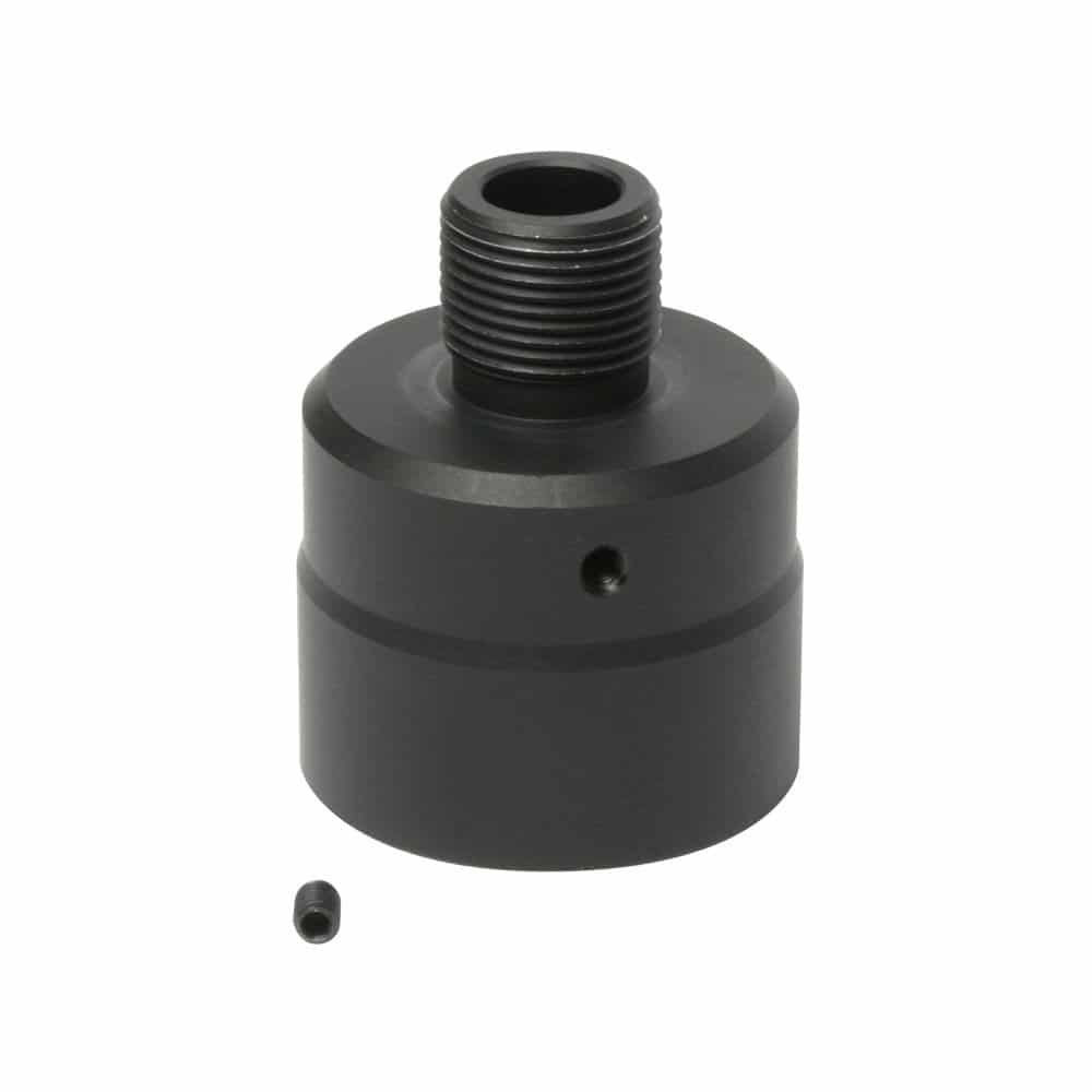 G & G Mock Suppressor Adapter for MP9 Black (14mm CCW) / G-01-040