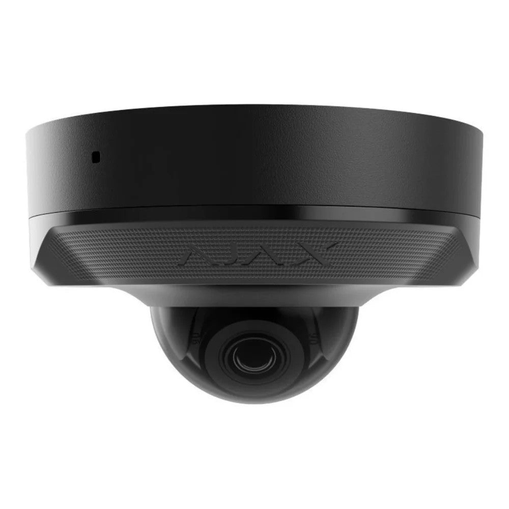 AJAX Security - 8MP IP Black Mini Dome Camera with a 2.8 mm Wide-view Lens | AJAX-DOME-8MP-28-B