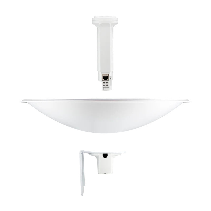 Ubiquiti UISP airMAX PowerBeam M5 25dBI 5GHz Radio Includes POE Injector | PBE-M5-400