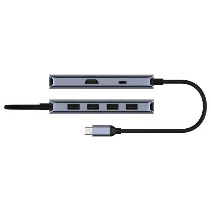 Cudy 6-in-1 4K 5Gbps USB-C HDMI Hub | UH500