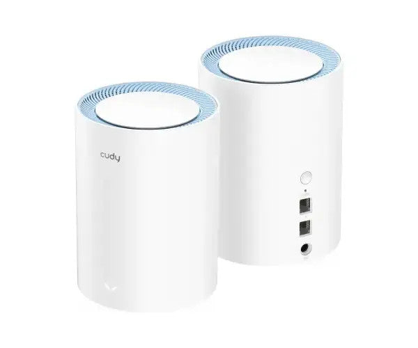 Cudy Dual Band 1200Mbps WiFi 5 Fast Ethernet Mesh 2 Pack | M1200 (2-Pack)
