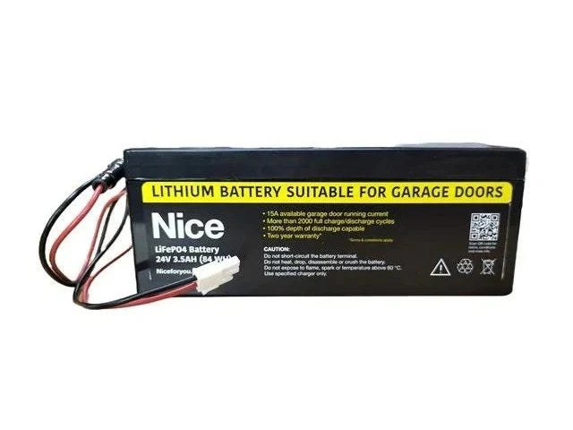 Nice SA Accessories Lithium Battery 24VDC 3,5A/h DC BLUE