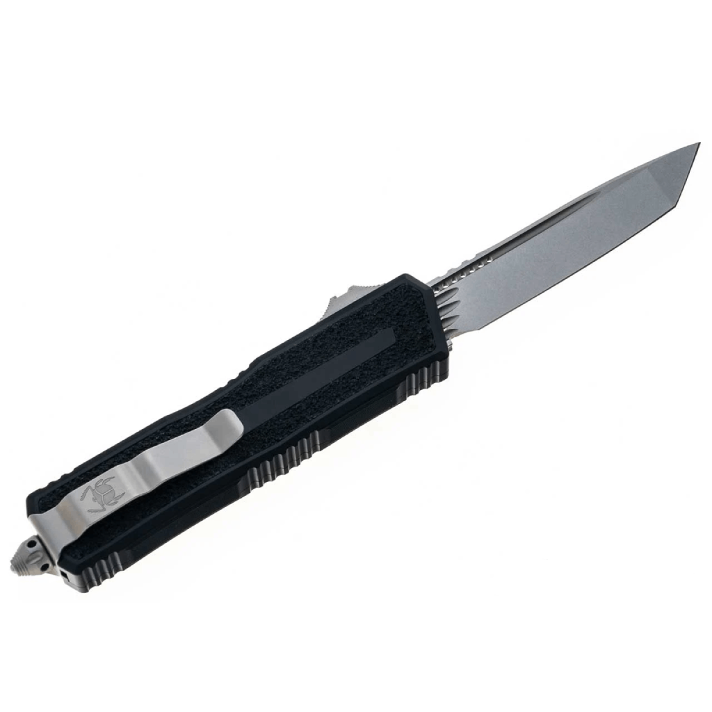 Microtech Scarab II Gen III T/E Stonewash OTF Knife Black – 1279-10