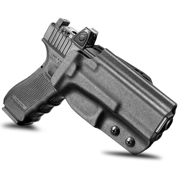 R&F Holster RF-KOG19A - Glock 19 OWB Kydex, Black (RNS46143)