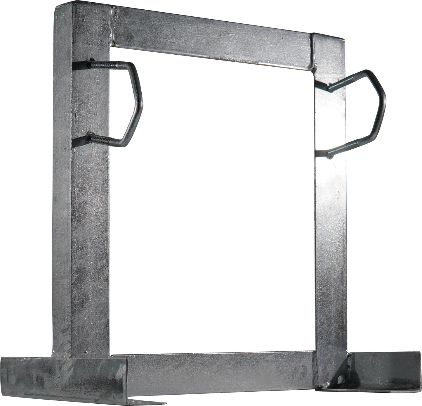Square Wall Mount Bracket Offset Two Clamp Galvanised |TMP-SB-250-B