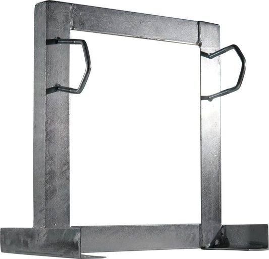 Square Wall Mount Bracket Offset Two Clamp Galvanised |TMP-SB-250-B