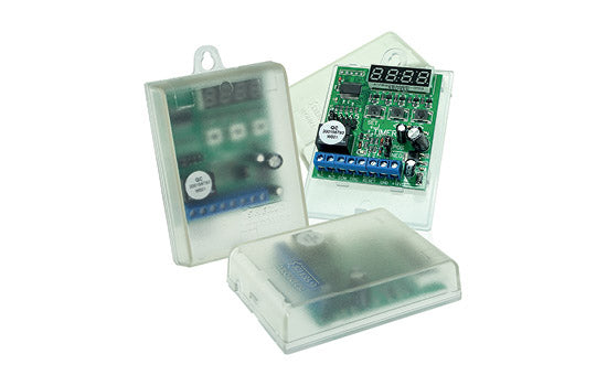 Sherlo Multi-function Timer - timer functions, 12VDC, 60s, 24Hr, pulse stretch, count up/down, momentary to latch