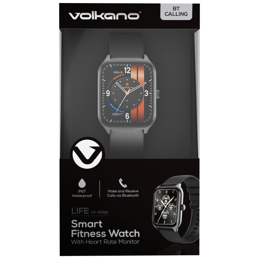Volkano Life Series Smart Watches - Black
