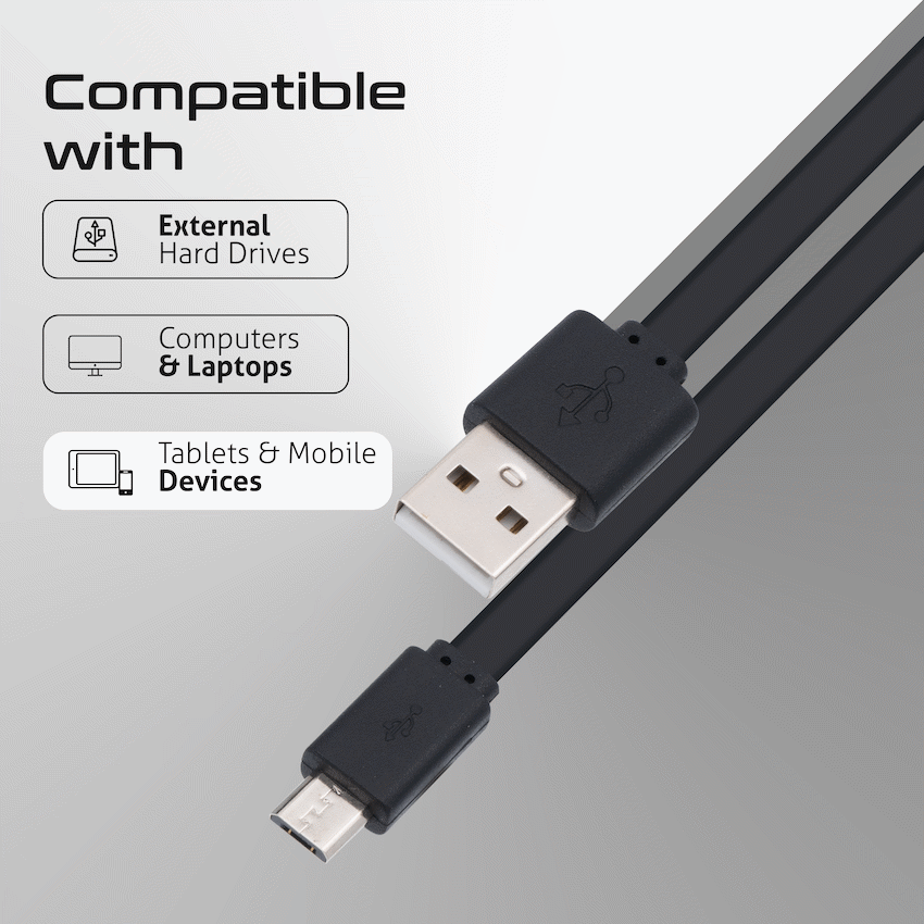 Amplify Charge Series Micro USB Charge Cable - Guards On Duty Shop & Security Guards