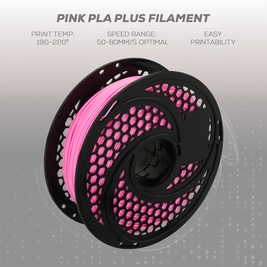 SA Filament Silk PLA Plus Chrome Filament 1kg - Pink