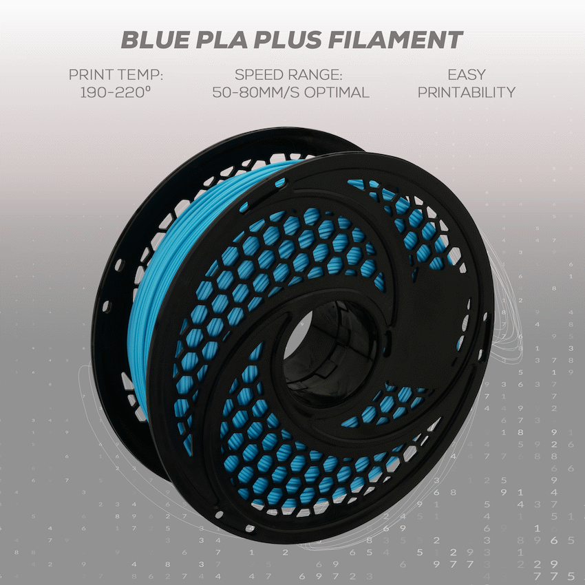 SA Filament PLA Plus Chrome Filament 1kg - Blue