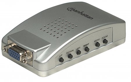 Manhattan Pctv Converter Displays Pc Monitor Signal On Tv