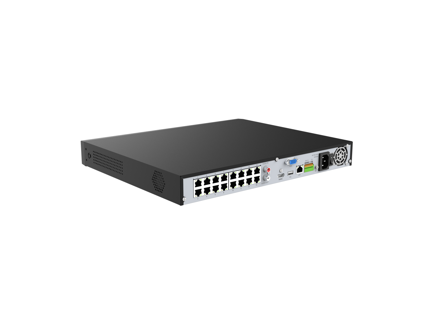 Milesight 16-Channel 4K PoE NVR | MS-N5016-NPE